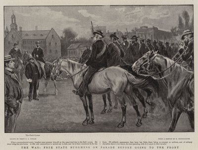 La guerre, les Burghers de l
